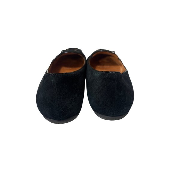 Gentle Souls‎ Womens Black Suede Loafers With Bow Detail Size 9.5M - Picture 5 of 8